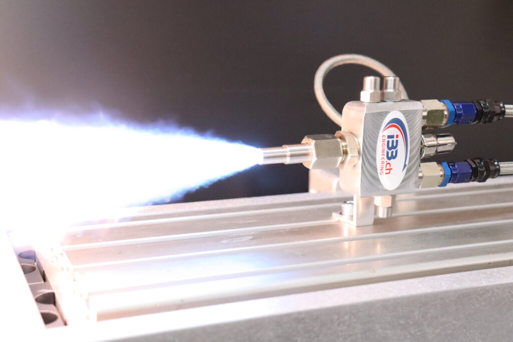 Torch Igniter running on Propane and GOX (Gaseous Oxygen)